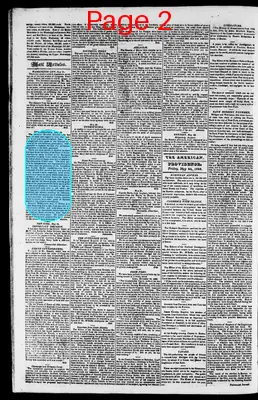 Page thumbnail for The Rhode Island American, And General Advertiser