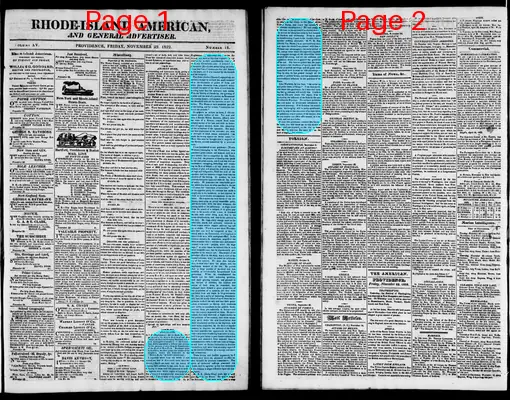 Page thumbnail for The Rhode Island American, And General Advertiser