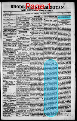Page thumbnail for The Rhode Island American, And General Advertiser