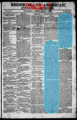 Page thumbnail for The Rhode Island American, And General Advertiser