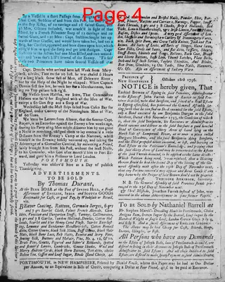 Page thumbnail for The New Hampshire Gazette