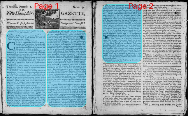 Page thumbnail for The New Hampshire Gazette