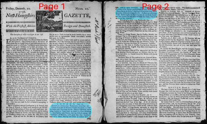 Page thumbnail for The New Hampshire Gazette