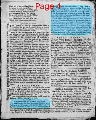 Page thumbnail for The New Hampshire Gazette