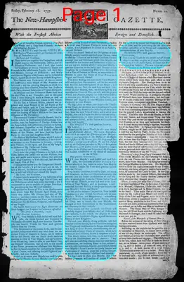 Page thumbnail for The New Hampshire Gazette