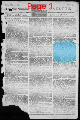 Page thumbnail for The New Hampshire Gazette