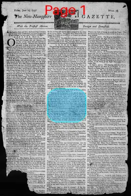 Page thumbnail for The New Hampshire Gazette