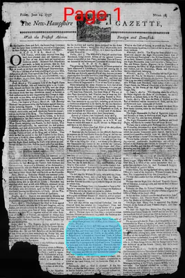 Page thumbnail for The New Hampshire Gazette