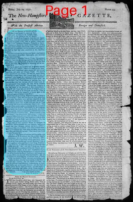 Page thumbnail for The New Hampshire Gazette