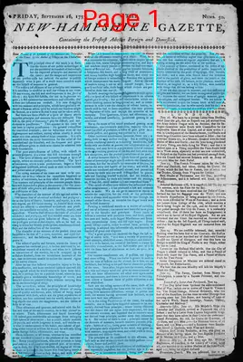 Page thumbnail for The New Hampshire Gazette