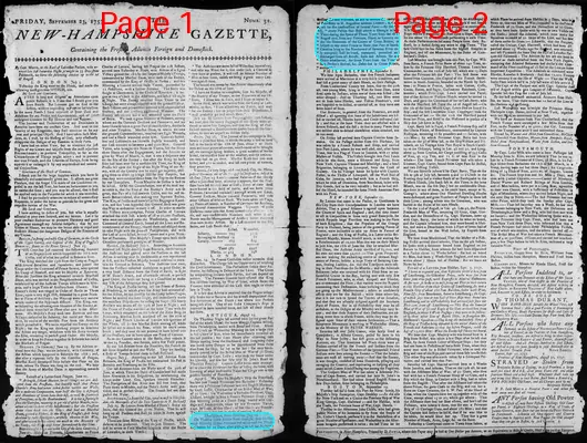 Page thumbnail for The New Hampshire Gazette