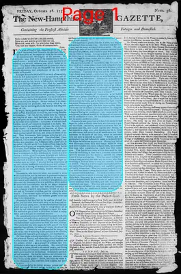Page thumbnail for The New Hampshire Gazette