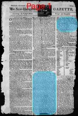 Page thumbnail for The New Hampshire Gazette