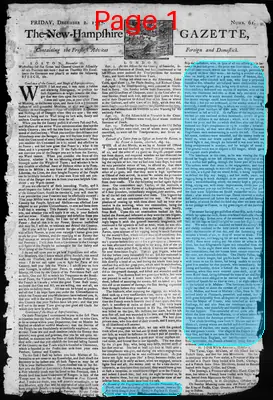 Page thumbnail for The New Hampshire Gazette