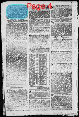 Page thumbnail for The New Hampshire Gazette