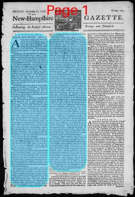 Page thumbnail for The New Hampshire Gazette