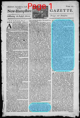 Page thumbnail for The New Hampshire Gazette