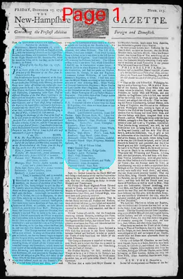 Page thumbnail for The New Hampshire Gazette
