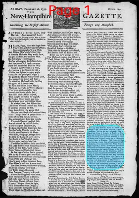 Page thumbnail for The New Hampshire Gazette