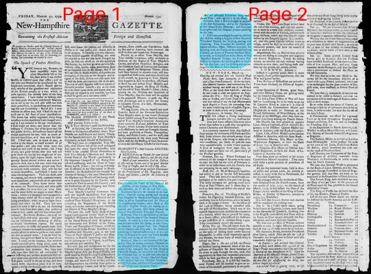 Page thumbnail for The New Hampshire Gazette