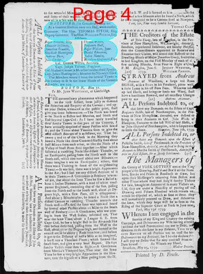 Page thumbnail for The New Hampshire Gazette