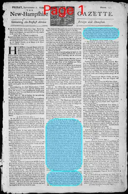 Page thumbnail for The New Hampshire Gazette