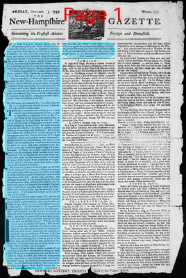 Page thumbnail for The New Hampshire Gazette