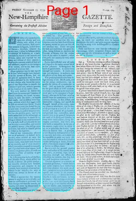 Page thumbnail for The New Hampshire Gazette