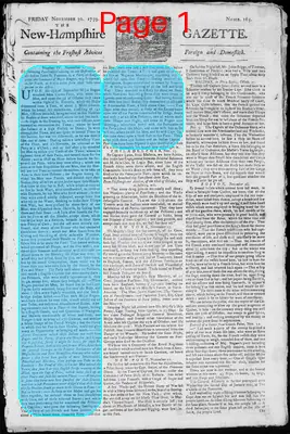Page thumbnail for The New Hampshire Gazette