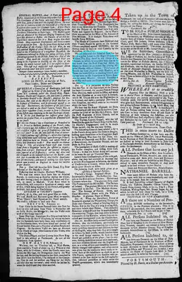 Page thumbnail for The New Hampshire Gazette