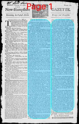 Page thumbnail for The New Hampshire Gazette