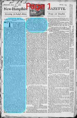 Page thumbnail for The New Hampshire Gazette