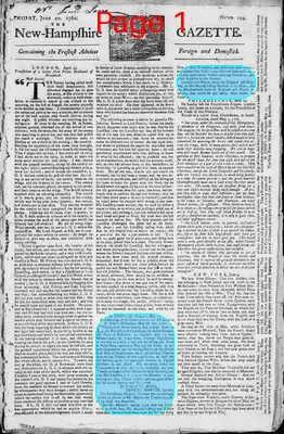Page thumbnail for The New Hampshire Gazette