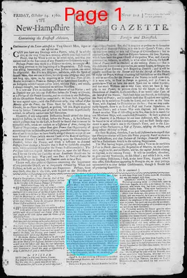 Page thumbnail for The New Hampshire Gazette