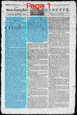 Page thumbnail for The New Hampshire Gazette