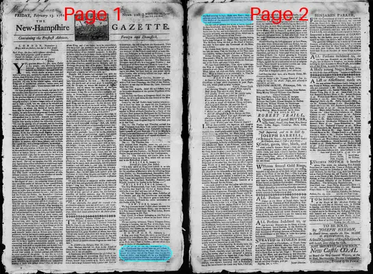 Page thumbnail for The New Hampshire Gazette
