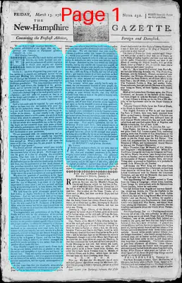 Page thumbnail for The New Hampshire Gazette
