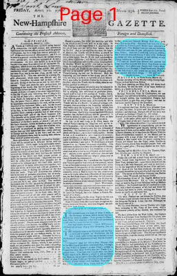 Page thumbnail for The New Hampshire Gazette