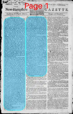 Page thumbnail for The New Hampshire Gazette