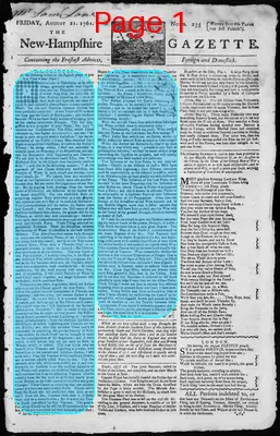 Page thumbnail for The New Hampshire Gazette