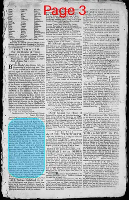 Page thumbnail for The New Hampshire Gazette