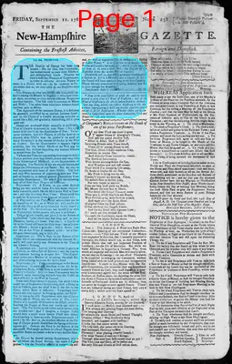 Page thumbnail for The New Hampshire Gazette