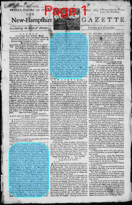 Page thumbnail for The New Hampshire Gazette
