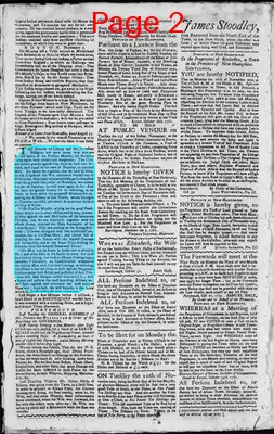 Page thumbnail for The New Hampshire Gazette