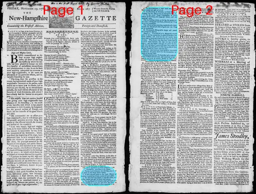 Page thumbnail for The New Hampshire Gazette