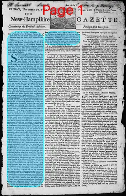 Page thumbnail for The New Hampshire Gazette