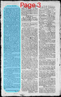 Page thumbnail for The New Hampshire Gazette