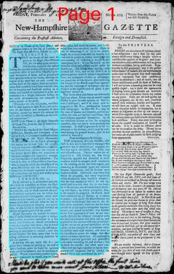 Page thumbnail for The New Hampshire Gazette