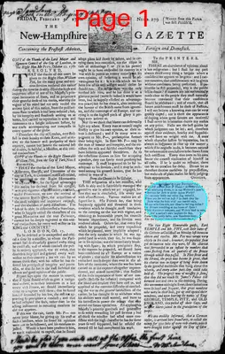 Page thumbnail for The New Hampshire Gazette