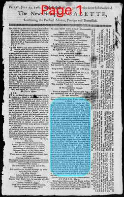 Page thumbnail for The New Hampshire Gazette